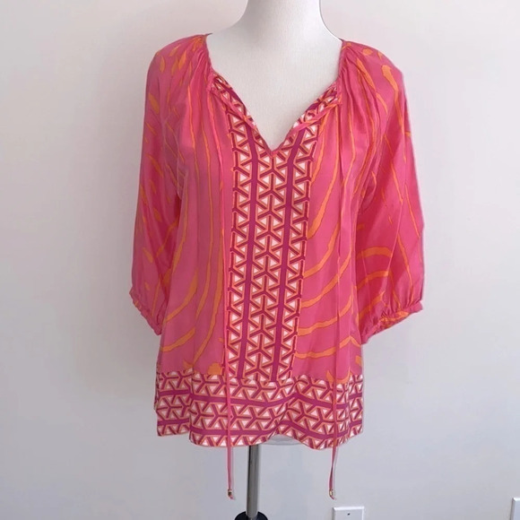britt ryan Tops - •Britt Ryan• Silk Blouse, like new